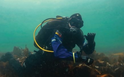 UK drysuit diver