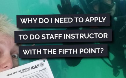 Why do I need to apply to do my Staff Instructor Course with The Fifth Point?