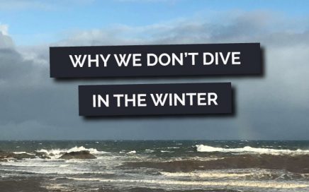 Why we don't dive in the winter - winter diving in the UK
