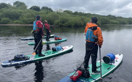 water activities in Northumberland - CBK SUP cook out