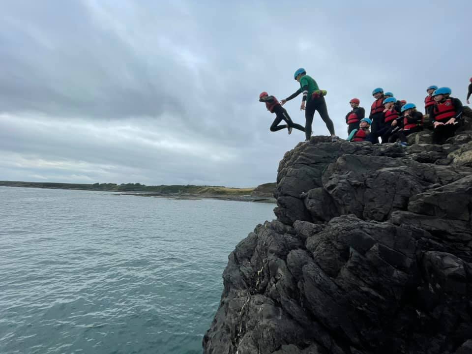 water activities in Northumberland - KA Adventure Sports coasteering